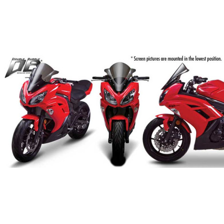 Bulle double courbure Kawasaki Ninja 650R