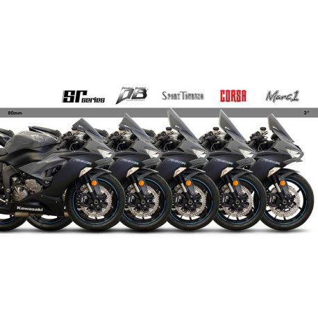 Bulle double courbure Kawasaki ZX-6R 2019/*