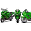 Bulle KAWASAKI ZX14R - ZZR1400 MARC 1
