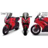 Bulle sport touring ZG Kawasaki Ninja 650R