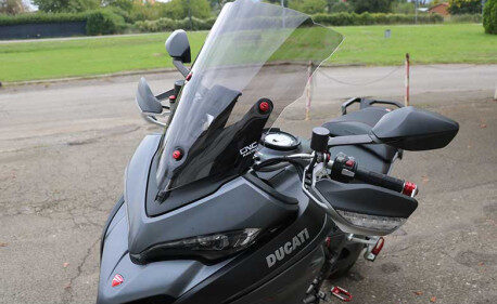 Bulle touring Ducati Multisrada transparente