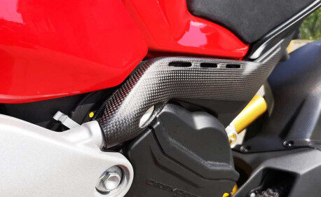 CACHE CADRE SUPERIEUR CARBONE CNC RACING PANIGALE V4
