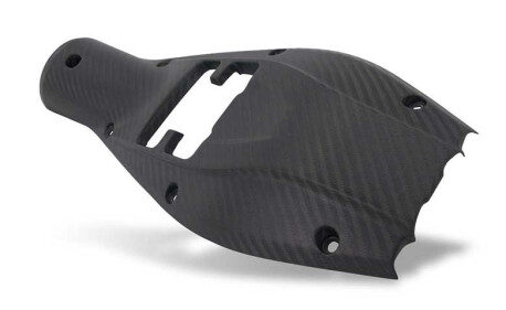 Cache sous-coque arriere MV Agusta Superveloce - Carbone mat