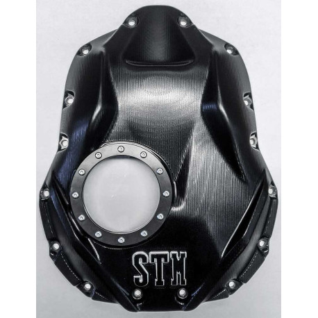 Carter bain d'huile transparent sculté