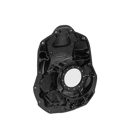 Carter bain d'huile transparent sculté