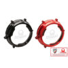 Carter d'embrayage transparent avec inserts carbone per frizioni ad olio Ducati