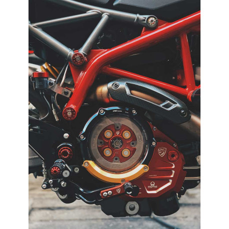 CARTER EMBRAYAGE TRANSPARENT CNC RACING HYPERMOTARD 950 EDITION PRAMAC