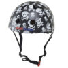 CASQUE NOIR TETE DE MORT SKULLZ