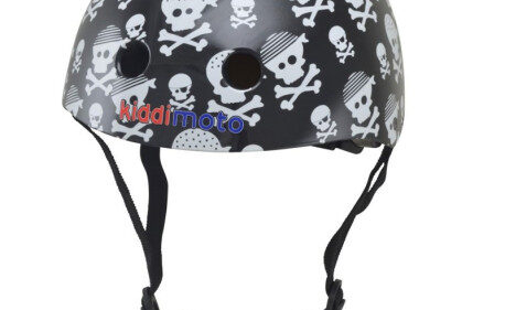 CASQUE NOIR TETE DE MORT SKULLZ