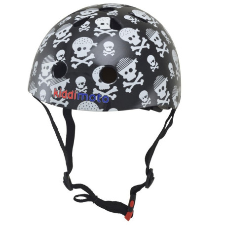 CASQUE NOIR TETE DE MORT SKULLZ