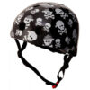 CASQUE NOIR TETE DE MORT SKULLZ