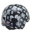 CASQUE NOIR TETE DE MORT SKULLZ