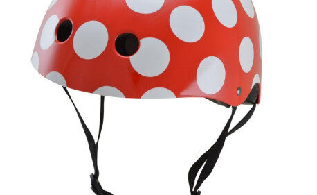 CASQUE RED AND DOTTY