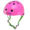 CASQUE ROSE FLUO