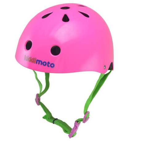 CASQUE ROSE FLUO