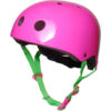 CASQUE ROSE FLUO