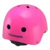 CASQUE ROSE FLUO