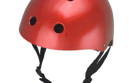 CASQUE ROUGE METAL