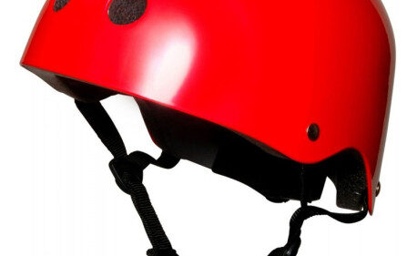 CASQUE ROUGE METAL