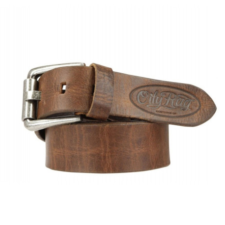 CEINTURE OILY RAG MARRON