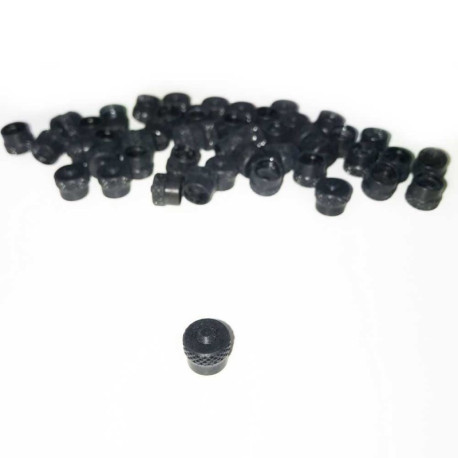 Chapeau valves de roue aluminium