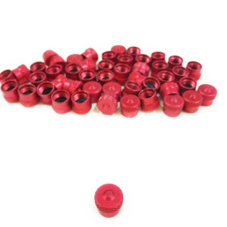 Chapeau valves de roue aluminium