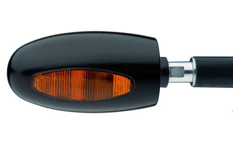 CLIGNOTANT AVANT EMBOUT GUIDON BL1000 ORANGE NOIR UNITE