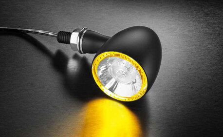 CLIGNOTANT ET FEU POSITION LED BULLET 1000 PL NOIR UNITE AVANT