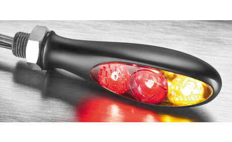 CLIGNOTANT LED 3 EN 1 MICRO S DF DARK NOIR