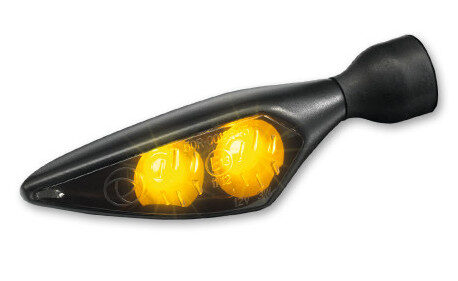 CLIGNOTANT LED MICRO RHOMBUS DARK NOIR UNITE AVD OU ARG