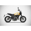 Collecteurs 2 en 2 inox Ducati scrambler monster 797 Zard