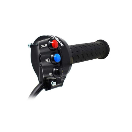 Commande de gaz commodo droit route intégré Jet Prime inscrit Dorsoduro