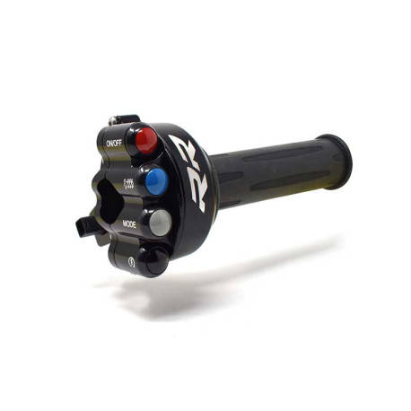 Commande de gaz commodo droit route intégré Jet Prime inscrit RR