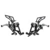 COMMANDES RECULEES ERGAL ALLEGE POUR MONOPOSTO DUCATI NOIR