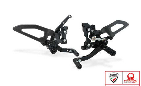 COMMANDES RECULEES REGLABLES CNC RACING DUCATI PRAMAC RACING