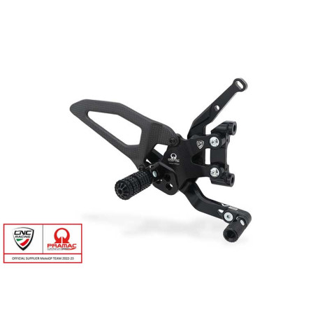 COMMANDES RECULEES REGLABLES CNC RACING DUCATI PRAMAC RACING