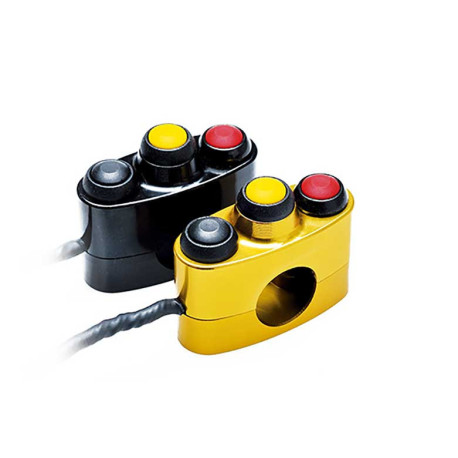 Commodo 3 boutons personnalisable