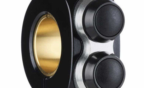 COMMODO MO.SWITCH BASIC DEUX BOUTONS NOIR SILVER