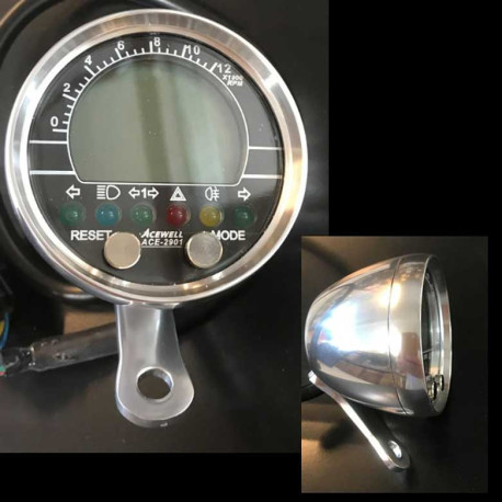 COMPTEUR DE TEMPERATURE ALU