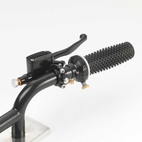 CONTACTEUR SIMPLE COMMANDE POUR LEVIER / MC KUSTOM TECH NOIR