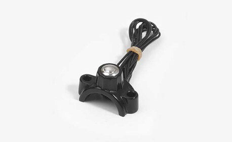 CONTACTEUR SIMPLE COMMANDE POUR LEVIER / MC KUSTOM TECH NOIR