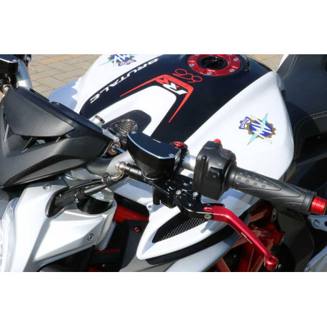 COUVERCLE DE BOCAL D'EMBRAYAGE BICOLORE CNC RACING