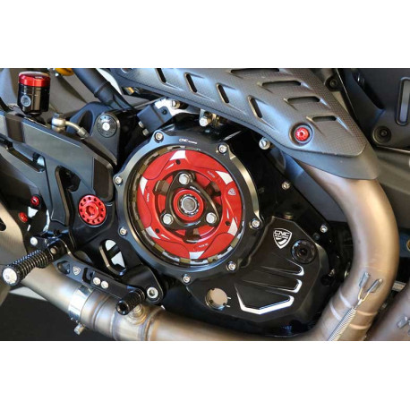 Couvercle transparent pour embrayages à huile Ducati