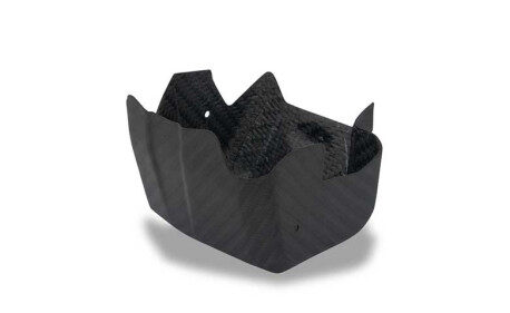 Couvre centrale ABS Mv Agusta Superveloce carbone mat