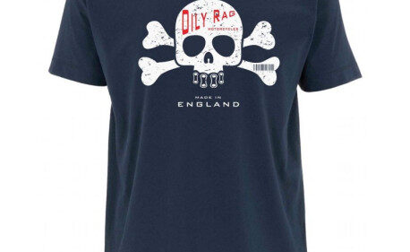 CROSS BONES OILY RAG TEE SHIRT