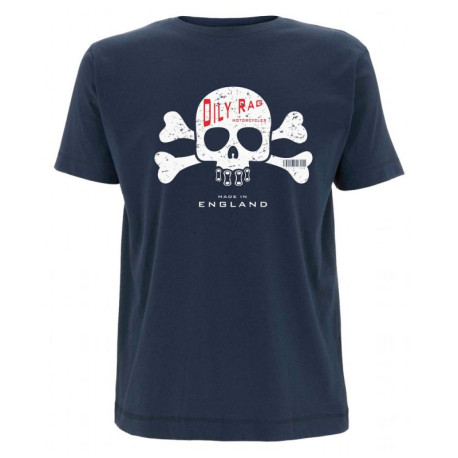 CROSS BONES OILY RAG TEE SHIRT
