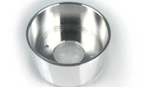 Cuvelage standard noir pour compteur Tiny poli