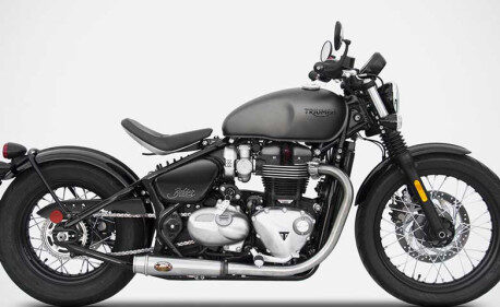 Double échappement bas inox Zard