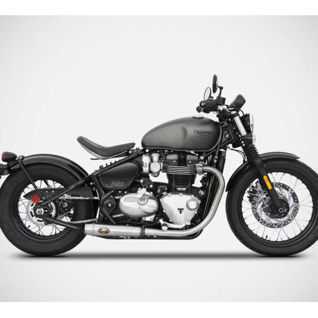 Double échappement bas inox Zard