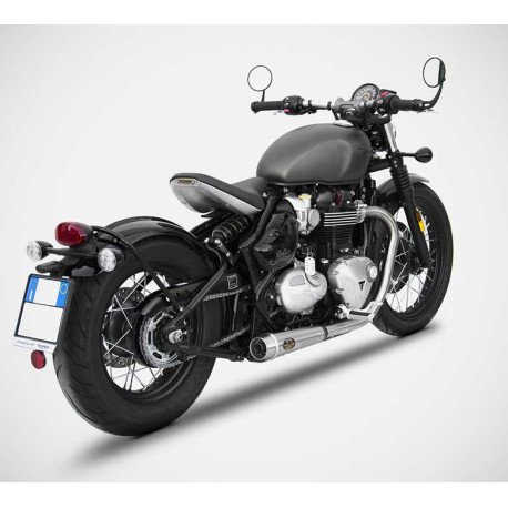 Double échappement bas inox Zard